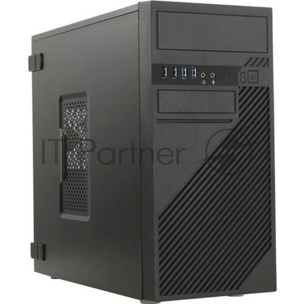 Компьютерный корпус MiniTower InWin EFS712BL PM-600ATX U3*2+U2*2+A(HD)+ front fan holder + Screwless 6196804