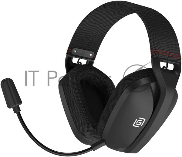 Гарнитура Oklick HS-L750G чёрный, беспроводная + проводная, радиоканал, до 18 ч