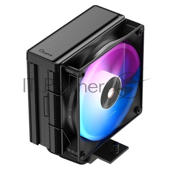 Кулер для процессора Cooler Ocypus Delta A40 BK ARGb Delta-A40-BK1NAWN00X-GL черный 120мм алюминий+медь 2000rpm 29db 4-pin 220W 156мм