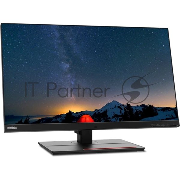 Монитор 27" Lenovo ThinkVision P27u-20 IPS 3840x2160, 60 Гц, 4 мс, 16:9, 400 кд/м², 2xHDMI, 1xDP, Thunderbolt, черный