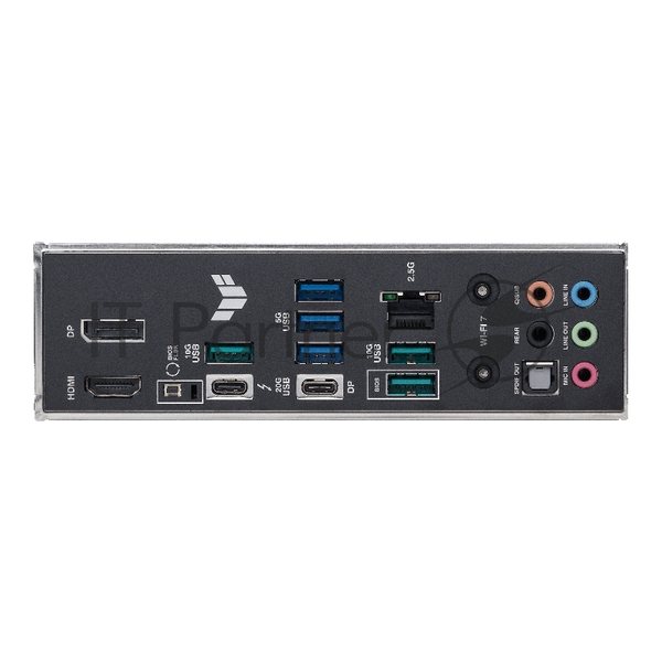 Материнская плата ASUS TUF GAMING Z890-PLUS WIFI, LGA 1851, Intel Z890, 4xDDR5, 4xSATA, 4xM.2, 1xPCIe 5.0 x16, 1xPCIe 4.0 x4, 1xDP, 1xHDMI, 1xUSB-C 3.2 Gen 2x2, 1xUSB-C Thunderbolt 4, 1x 2.5Gb LAN, 3xUSB-A 3.2 Gen 1, 3xUSB-A 3.2 Gen 2, 5x3.5 мм, 1xWi-Fi 7, ATX