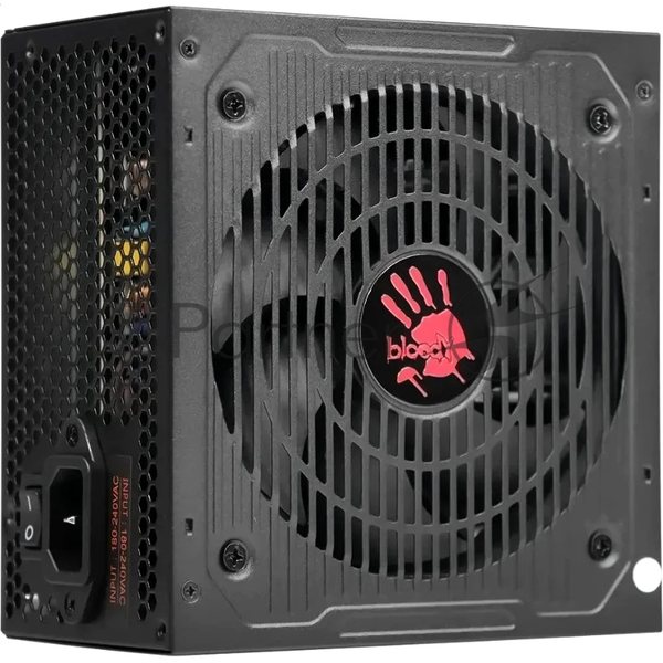 Блок питания Bloody BD-PS750G, 750Вт, 80 PLUS Gold, 120мм, черный