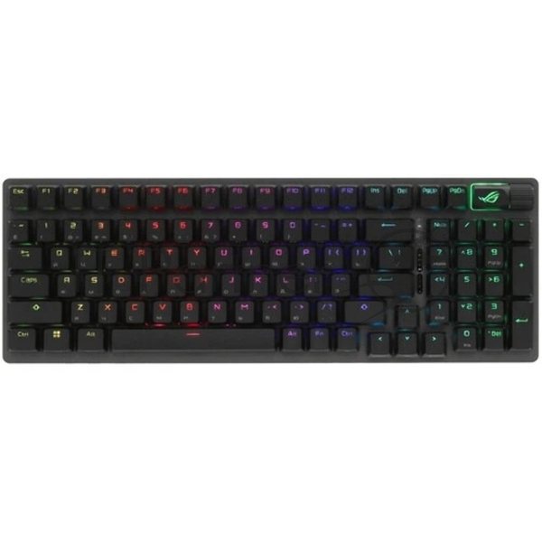 Клавиатура ASUS Strix Scope II 96 гибридная, Bluetooth, радиоканал, чёрный
