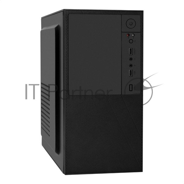 Компьютерный корпус Minitower ExeGate BAA-308-AAA450 (mATX, БП AAA450 с вент. 8см, 2хUSB, HD Audio, черный)