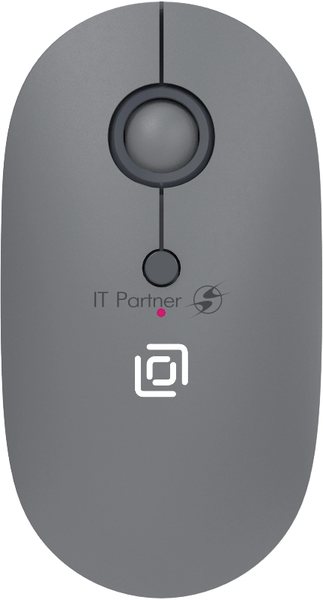 Мышь беспроводная Oklick 409MW графитовый, 1600 dpi, радиоканал, Bluetooth, USB, кнопки - 4