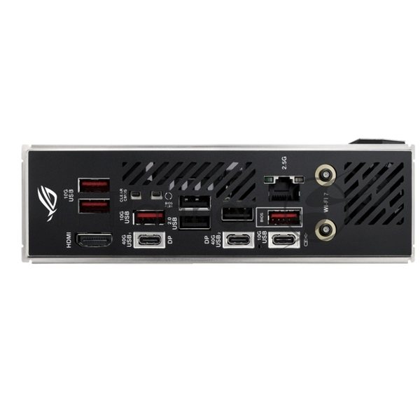 Материнская плата ASUS ROG STRIX X870-I GAMING WIFI, AM5, AMD X870, 2xDDR5, 2xSATA, 2xM.2, 1xPCI-E 5.0 x16, 1xHDMI, 2xUSB-C USB4, 1xUSB-C 10Gbps, 4xUSB-A 10Gbps, 1x 2.5Gb LAN, 2x3.5 мм, Mini-ITX