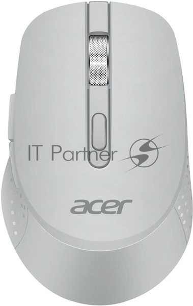 Мышь беспроводная Acer OMR310 светло-серый, 1600 dpi, радиоканал, Bluetooth, USB, кнопки - 7