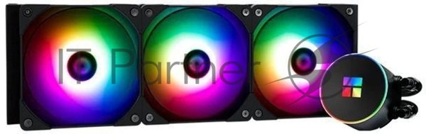 Система жидкостного охлаждения Thermalright Frozen Magic 360 V2 ARGB Soc-AM5/AM4/1200/1700/1851 черный 4-pin 25.6dB Al Ret (F-MAGIC-360-BL-ARGB-V2)