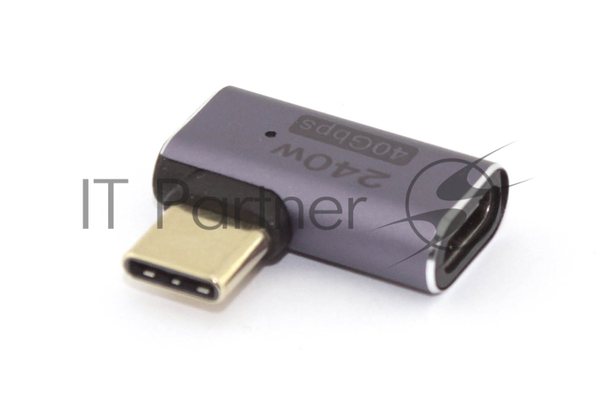 Переходник USB 4 Type-C угловой тип 2