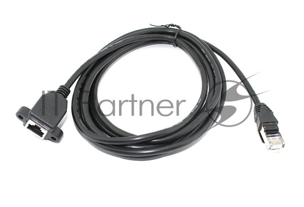 Удлинитель RJ45 папа-мама для монтажа на корпу 3 м