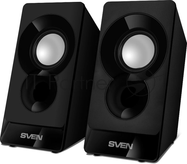 Акустическая система SVEN 300 2.0 черный 6Вт