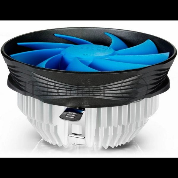 Кулер для процессора DEEPCOOL GAMMA ARCHER V2 синий, 120 мм, алюминий, 1600 об/мин, 26.1 дБ, 3 pin, 95 Вт, 65.5 мм