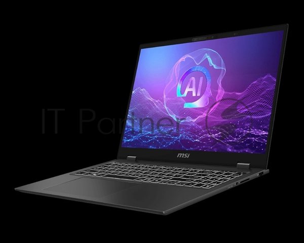 Ноутбук MSI Prestige 16 AI+ Evo B2VMG-033RU серый 9S7-15A331-033 Core Ultra 7 258V 32Gb SSD1Tb Intel Arc 140V 16" IPS QHD+ (2560x1600) Windows 11 Home WiFi BT Cam