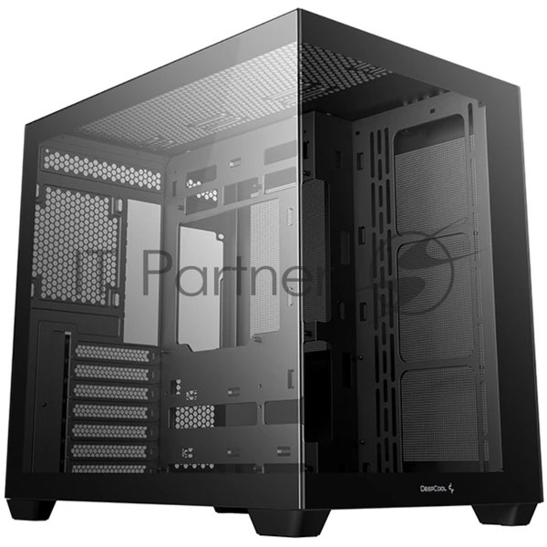Компьютерный корпус Deepcool CG530 черный без БП ATX 2x120мм 2x140мм 2xUSB 2.0 1xUSB 3.0 audio bott PSU