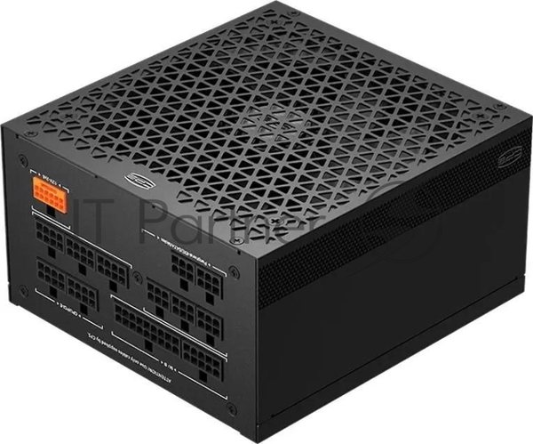 Блок питания PCCooler P5-YS1000-G1F, 1000Вт, 80 PLUS Gold, 135мм, модульный, черный