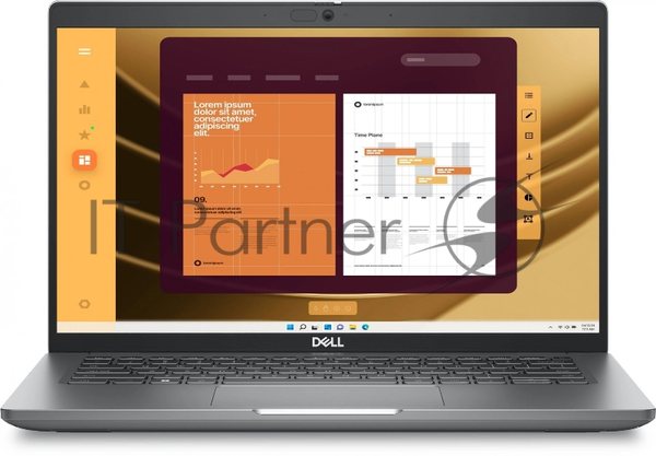 Ноутбук Dell Latitude 5450 черный 5450-7560 Core Ultra 7 155U 16Gb SSD 512Gb Intel Arc 14" WVA FHD (1920x1080) Linux black WiFi BT Cam (5450-7560)