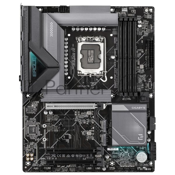 Материнская плата Gigabyte B860 EAGLE WIFI6E, LGA 1851, Intel B860, 4xDDR5, 4xSATA, 3xM.2, 1xPCIe 5.0 x16, 2xPCIe 4.0 x16, 1xHDMI, 1xDP, 1x 2.5Gb LAN, 4xUSB-A 2.0, 1xUSB-A 3.2 Gen 1, 1xUSB-A 3.2 Gen 2, 1xUSB-C 3.2 Gen 2x2, 7.1, 3x3.5 мм, ATX