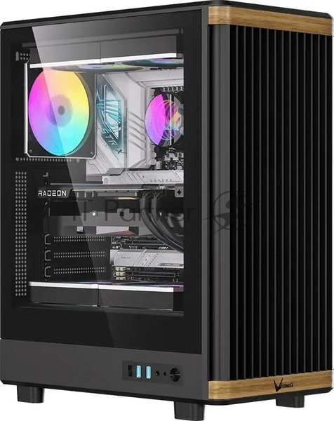Компьютерный корпус Aerocool/Formula TimberLine T1 черный без БП ATX 4x120мм 1xUSB 2.0 1xUSB 3.0 1xUSB3.1 audio bott PSU