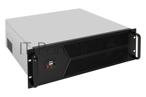 Серверный корпус ExeGate Pro 3U450-12 (RM 19", высота 3U, глубина 450, БП 1U-800ADS, 2хUSB)