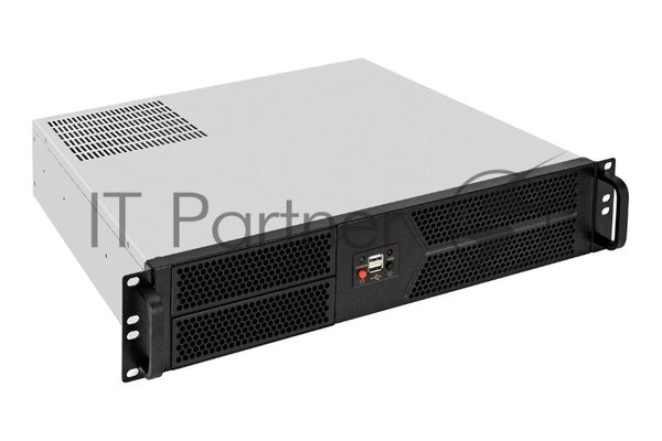 Серверный корпус ExeGate Pro 2U400-04 (RM 19", высота 2U, глубина 400, БП 900PPH-SE, 2*USB)