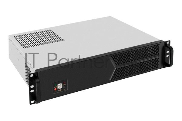 Серверный корпус ExeGate Pro 2U330-03 RM 19", высота 2U, глубина 330, БП 600PPH-SE, 2*USB