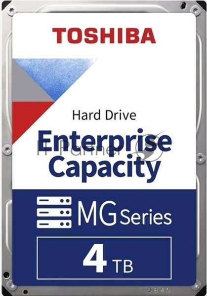 Жесткий диск Toshiba Enterprise MG10SDA400E 4Tb HDD 3.5" SAS, 7200 rpm, 512MB buffer, 1 year
