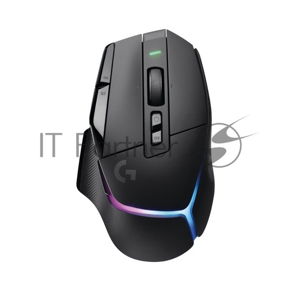 Мышь беспроводная Logitech G502 X Plus черный, 25600 dpi, радиоканал, USB, кнопки - 13