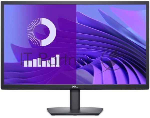 Монитор 23.8" Dell E2425H VA 1920x1080, 75 Гц, 5 мс, 16:9, 250 кд/м², 1xDP, черный