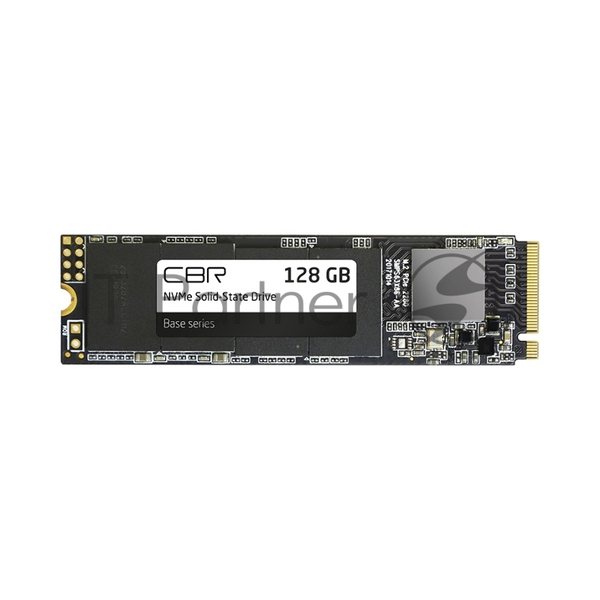 Накопитель SSD CBR Base, 128Gb, M.2 2280, PCIe 3.0 x4, NVMe, R/W 1700/1400