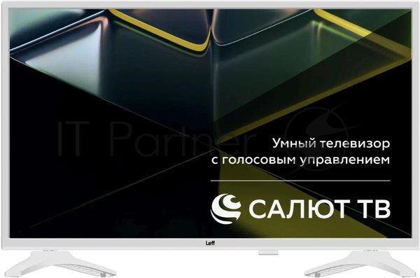 Телевизор LEFF 43" 43U691T белый DLED 4K UHD 60Hz Smart TV Салют ТВ