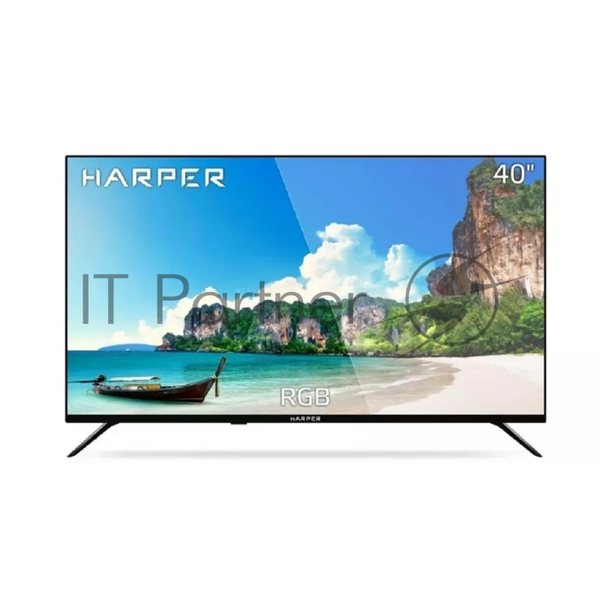 Телевизор Harper 40" 40F685TS черный LED FHD 60Hz Smart