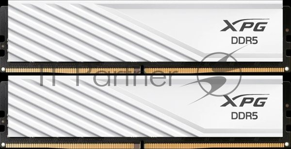 Оперативная память XPG Lancer Blade, DDR5, 32GB (2x16GB), 6000MHz, CL34, DIMM, с радиаторами, белый