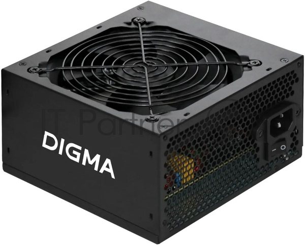 Блок питания Digma DPSU-750W-WH RTL, 750Вт, 80 PLUS, 120мм, черный