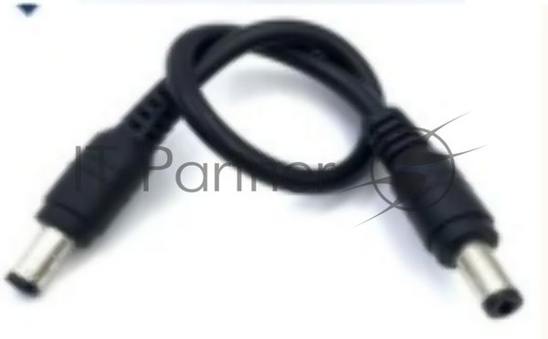 Кабель DC 5.5x2.5 18 AWG папа-папа 1 м с прямым штекером