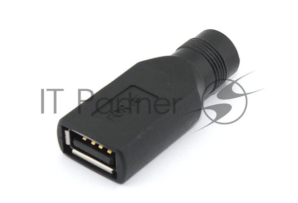 Переходник 5,5х2,5 на USB Type A мама
