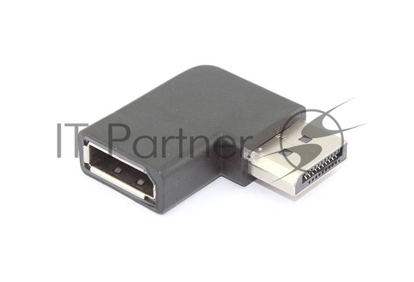 Удлинитель Displayport угловой мама-папа