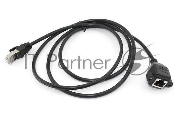 Удлинитель RJ45 папа-мама для монтажа на корпу 1,5 м