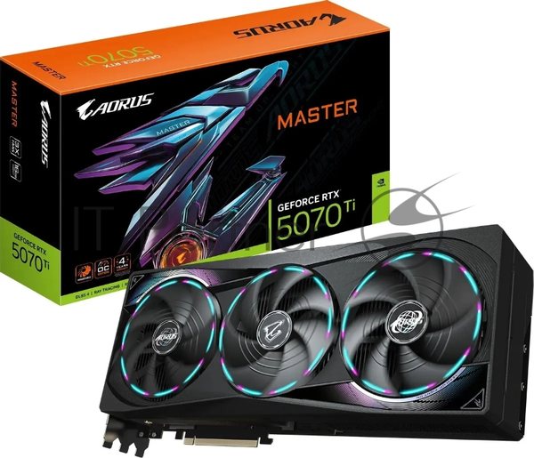 Видеокарта Gigabyte GV-N507TAORUS M-16GD 1.0 NV RTX 5070TI 16Gb 256bit GDDR7 2670/28000/HDMI