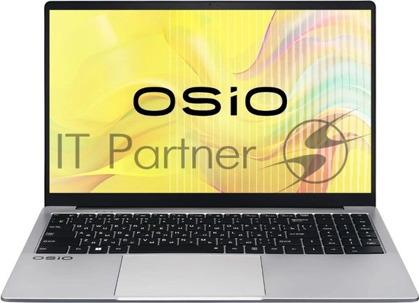 Ноутбук Osio FocusLine F150A-001 серый Ryzen 5 5560U 8Gb SSD256Gb AMD Radeon 15.6" IPS FHD (1920x1080) без ОС WiFi BT Cam 6000mAh