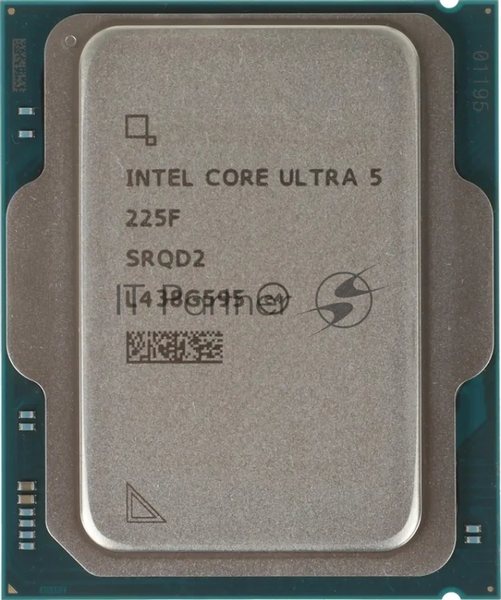 Процессор Intel Core Ultra 5 225F Soc-1851 3.3GHz OEM