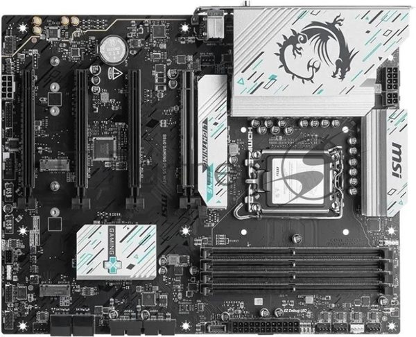 Материнская плата MSI B860 GAMING PLUS WIFI, LGA 1851, Intel B860, 4xDDR5, 4xSATA, 3xM.2, 1xPCIe 4.0 x4, 1xPCIe 5.0 x16, 1xDP, 1xHDMI, 1xUSB-C, 1x 5Gb LAN, 4xUSB-A 2.0, 2xUSB-A 3.2 Gen 1, 2xUSB 3.2 Gen 2, 7.1, 3x3.5 мм, ATX