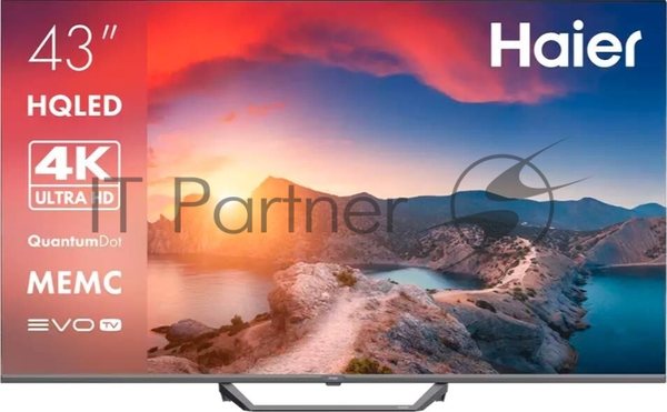 Телевизор Haier 43" DH1PM9D00RU черный DLED 4K UHD 60Hz Android TV 2GB/16GB