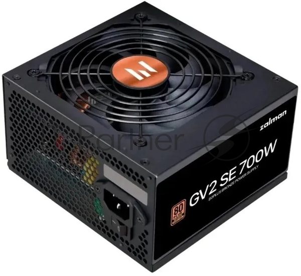 Блок питания Zalman ZM700-GV2SE 700 Вт, 80 PLUS BRONZE, 120 мм, немодульный, черный