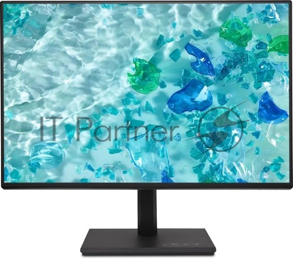 Монитор 24" Acer B247WE5bmiprzxv Vero IPS 1920x1080, 100 Гц, 4 мс, 16:9, 300 кд/м², 1xVGA, 1xHDMI 1.4, 1xDP, 4xUSB 3.2 Gen 1, динамики, черный