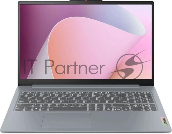 Ноутбук Lenovo IdeaPad Slim 3 15AMN8 серый Ryzen 5 7520U 16Gb SSD 512Gb AMD Radeon 610M 15.6" IPS FHD (1920x1080) без ОС WiFi BT Cam