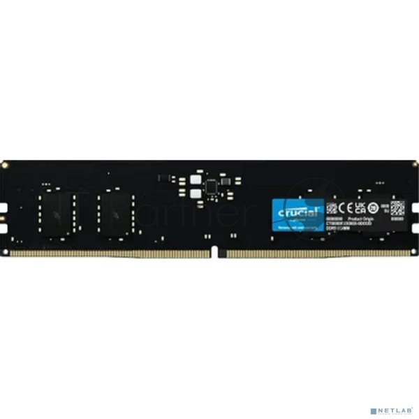 Оперативная память Crucial, DDR5, 8GB (1x8GB), 5600MHz, CL46, DIMM