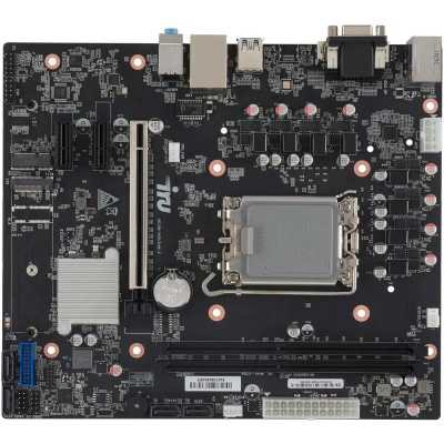Материнская плата iRU H610M-VHD/D4M.2, LGA1700, Intel H610, 2xDDR4, 4xSATA, 1xM.2, 1xPCIe 2.0 x16, DisplayPort, HDMI, D-Sub, 1x1Gb LAN, 3x3.5 мм, 5.1, microATX