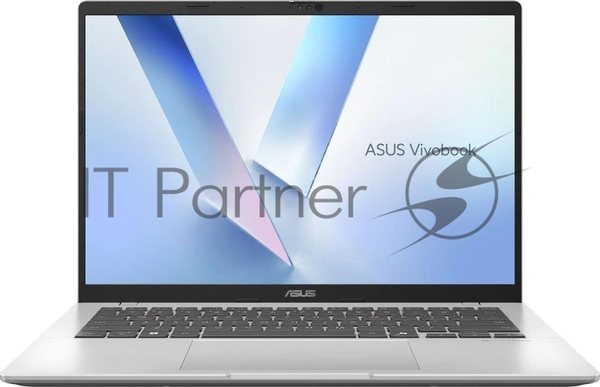 Ноутбук ASUS M1407KA-LY028 серебристый 90NB15H3-M000X0 14"(1920x1200 (матовый) IPS)/AMD Ryzen AI 5 340(2Ghz)/16Gb/512PCISSDGb/noDVD/Int:AMD Radeon/Cam/BT/WiFi/42WHr/war 1y/1.46kg/DOS