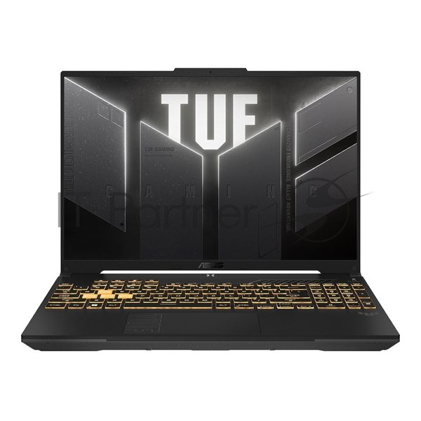 Ноутбук ASUS TUF F16 FX607VU-RL061 серый 90NR0N06-M002T0 16" (1920x1200 (матовый, 144Hz) IPS)/Intel Core 5 210H(2.2Ghz)/16384Mb/512PCISSDGb/noDVD/Ext:nVidia GeForce RTX 4050(6144Mb)/Cam/BT/WiFi/56WHr/war 1y/2.2kg/DOS