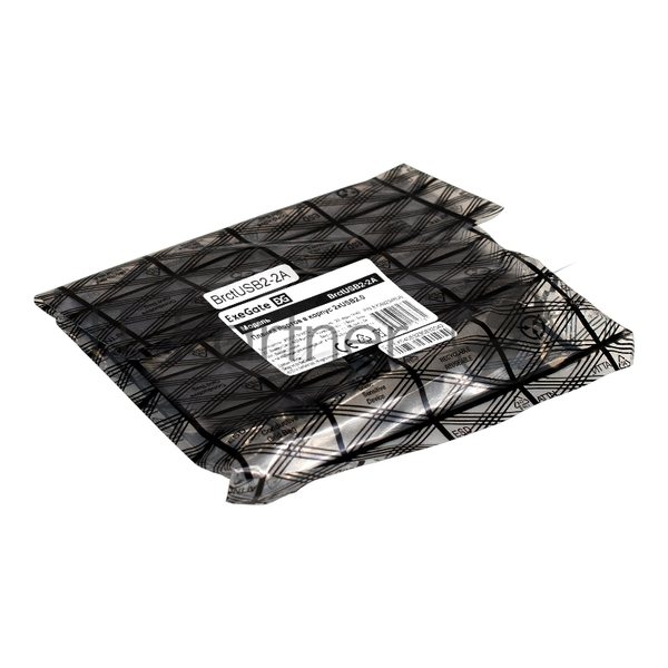 Планка портов в корпус 2xUSB2.0 ExeGate BrctUSB2-2A (USB 2.0 9pin (IDC 9pin F) --> 2x USB 2.0 Af, кабель 20 см)